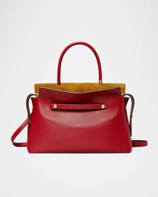 Mercer Textured Satchel Bag